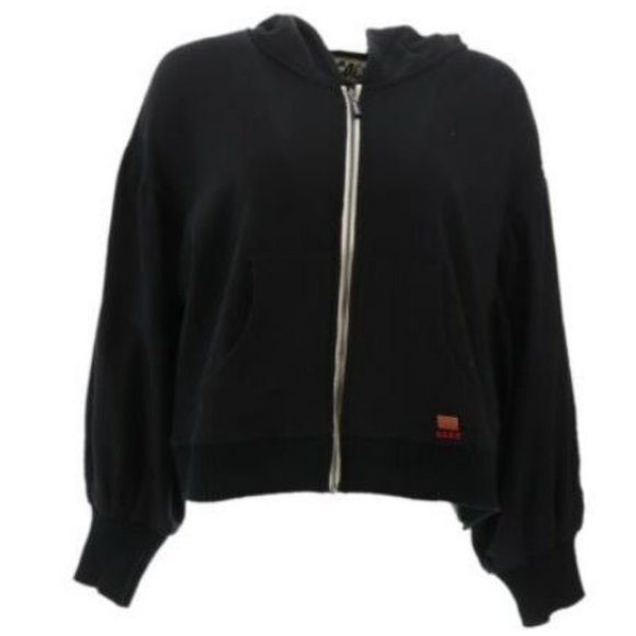 Peace Love World Jackets & Blazers - Peace Love World Novelty Sleeve Hoodie  3083